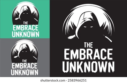 The embrace Unknown typography t-shirt design 