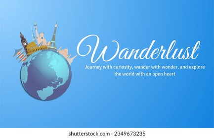 Embrace Wanderlust: A Journey of Curiosity and Wonder, Tourism landmarks in around the world