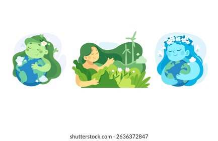 Embracing the beauty of nature spirits while fostering earth and promoting ecoconsciousness