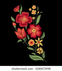 Embroidery Designs Images, Stock Photos & Vectors | Shutterstock