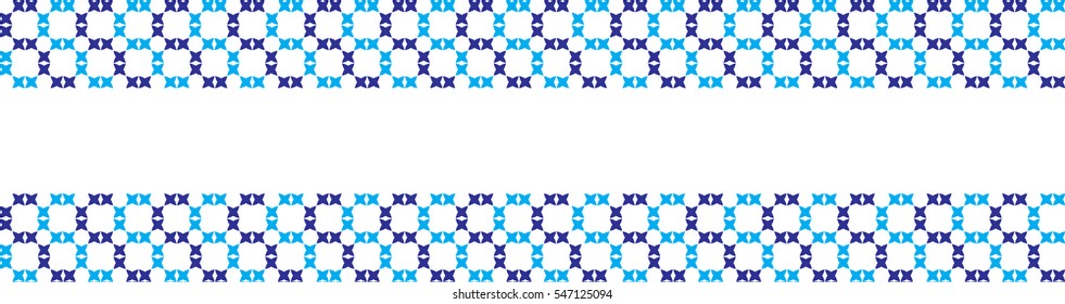 embroidered cross-stitch ornament national pattern