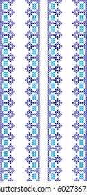 embroidered cross-stitch ornament national pattern