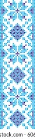 embroidered cross-stitch ornament national pattern