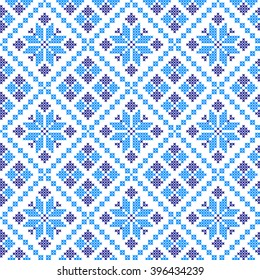 Embroidered pattern on transparent background