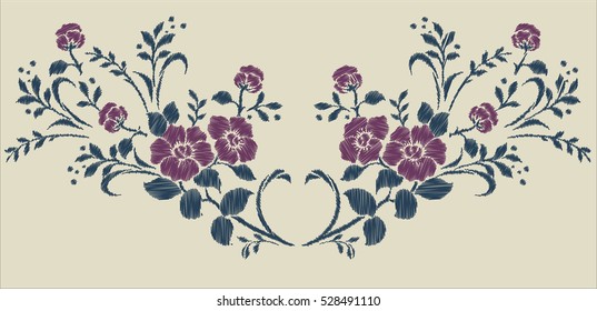 embroiders design