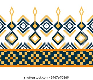 embroidery abstract Traditional geometric ethnic fabric pattern ornate elements with ethnic patterns design for textiles, rugs, clothing, sarong, scarf, batik, wrap, embroidery, print, curtain, carpet