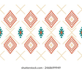 embroidery abstract Traditional geometric ethnic fabric pattern ornate elements with ethnic patterns design for textiles, rugs, clothing, sarong, scarf, batik, wrap, embroidery, print, curtain, carpet