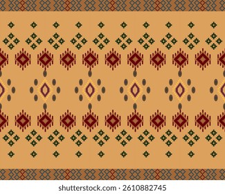 embroidery abstract Traditional geometric ethnic fabric pattern ornate elements with ethnic patterns design for textiles, rugs, clothing, sarong, scarf, batik, wrap, embroidery, print, curtain, carpet