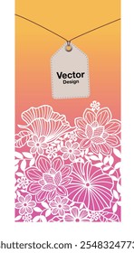 embroidery asia korea abstract elements floral flower traditional beauty art design template vector decoration editable pattern ornament