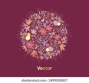 embroidery asia korea design china abstract elements floral flower peony traditional holiday