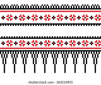 embroidery border  seamless