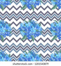 Embroidery colorful simplified  pattern of  flowers and leaves.  Vector    elements   for design. seamless  ornament 