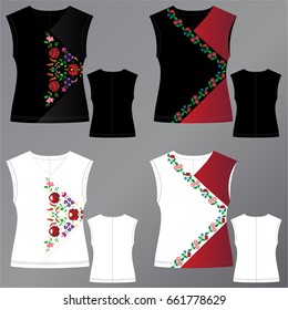 Embroidery design clothes