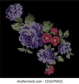 Embroidery design for fashion