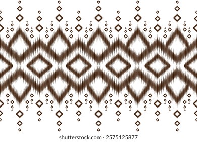 Embroidery designs Oriental geometric ethnic pattern for background or carpet, wallpaper, batik wrapping, curtain design, vector illustration	