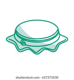 Embroidery drum isolated icon