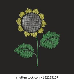 embroidery flower design