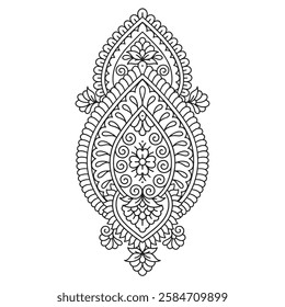 embroidery flower woman fabric Pattern design