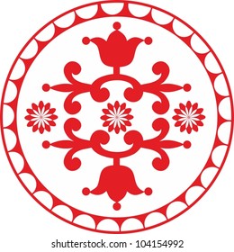 embroidery hungarian pattern