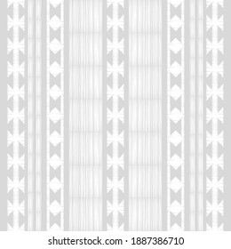 Bordado en tela. Textura de Boho. Patrón sin foco. Diseño con eclosión manual. Textil. Ilustración vectorial para diseño web o impresión.