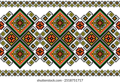 Padrão de bordados. Design por impressão, tapete retro, geométrico, papel de parede, gráfico, índio, tecido, ornamento, negócios africanos e de tecido.