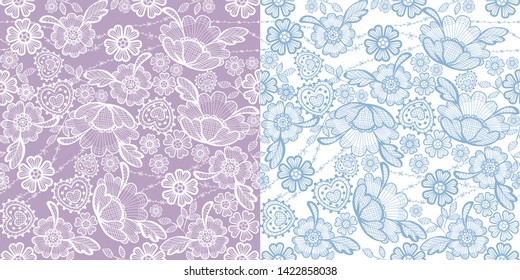 Embroidery pattern design, Peculiar pattern