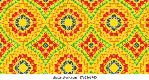  Embroidery pattern graphic beautiful seamless texture textile pattern digital Design.