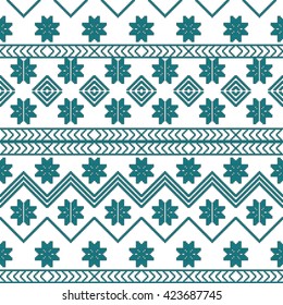 embroidery pattern, made of pixels. Vector illustration. For the design, printing, textile industry.