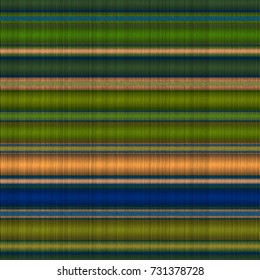Embroidery Pattern. Tribal Vector Seamless Background. Traditional Vintage Sailor Stripes Summer Pattern. Stitched Embroidery Pattern. Boho Hipster Background, Ethnic Art Funky Seamless Sailor Stripes