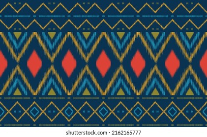 Embroidery pattern vector, Geometric ethnic element wallpaper background, line batik texture for digital print