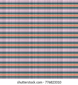 Embroidery Sailor Stripes Vector Summer Pattern. Bright Stitched Geometric Fabric Background. Native Indian American Ethnic Textile Pattern. Elegant Ethnic Fashion Embroidery Stripes Summer Pattern