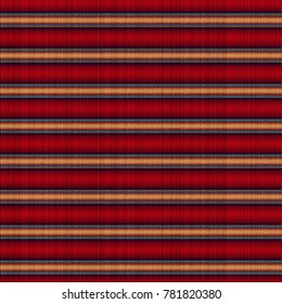 Embroidery Sailor Stripes Vector Summer Pattern. Native Art Stitched Fabric Cool Background. Traditional Exotic Ethnic Indian Textile Pattern. Boho Funky Fashion, Embroidery Stripes Summer Pattern.