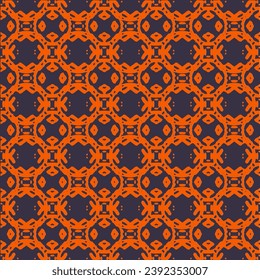 Embroidery - seamless ornament. Colored lines on a black background.  1970 Aesthetic Textures with Flowing Waves