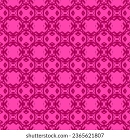 Embroidery seamless pattern with red and green rose flowers and leaves. Elegant seamless botanical pattern made of spring flowers.