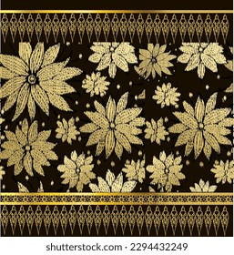 embroidery seamless pattern zigzag pattern