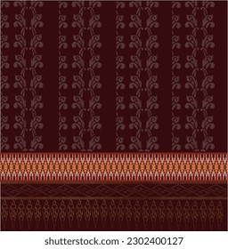 embroidery seamless pattern zigzag pattern