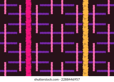 embroidery seamless pattern,Diagonal Ikat stripes, Zigzag pattern seamless, Geometric chevron abstract illustration, Tribal ethnic vector texture, Aztec style, Folk embroidery, African ikat paisley.
