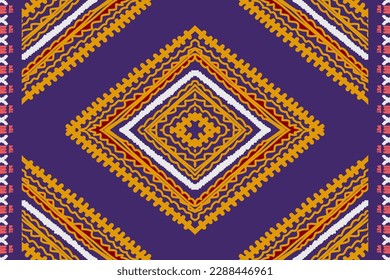 embroidery seamless pattern,Diagonal Ikat stripes, Zigzag pattern seamless, Geometric chevron abstract illustration, Tribal ethnic vector texture, Aztec style, Folk embroidery, African ikat paisley.