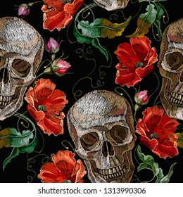 11,980 Skulls And Roses Pattern Images, Stock Photos & Vectors ...
