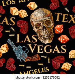 Wild Wild West Western Cowboy Skull Mens T Shirt Gangster Hooligan