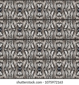Embroidery texture with geometric ornament. Pattern for surface design, textiles, printing, wallpaper, web design, Identity