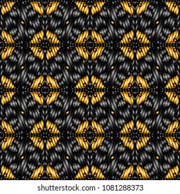 Embroidery texture with geometric ornament. Pattern for surface design, textiles, printing, wallpaper, web design, Identity