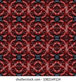 Embroidery texture with geometric ornament. Pattern for surface design, textiles, printing, wallpaper, web design, Identity