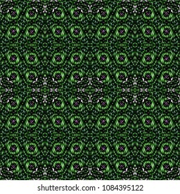 Embroidery texture with geometric ornament. Pattern for surface design, textiles, printing, wallpaper, web design, Identity