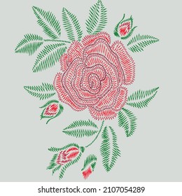 Embroidery Archivo vectorial del motivo de textura