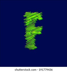 Embroidery Typography background with embroidery, types of embroidery