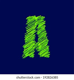 Embroidery Typography background with embroidery, types of embroidery