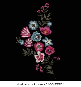 Embroidery Vector Design for Fashion