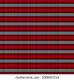 Embroidery Vector Sailor Stripes Summer Pattern. Native Stitched Geometric Fabric Background. Native Abstract Striped Ethnic Textile Pattern. Female Ethnic Fashion Embroidery Stripes Summer Pattern.