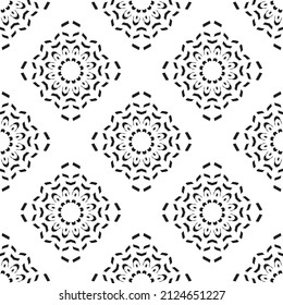 Embroiedry style seamless vector pattern